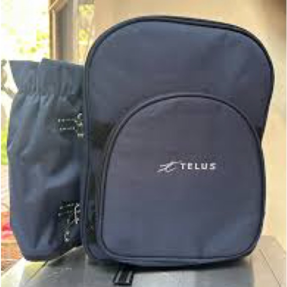 Telus Picnic set Backpack with wine cozie